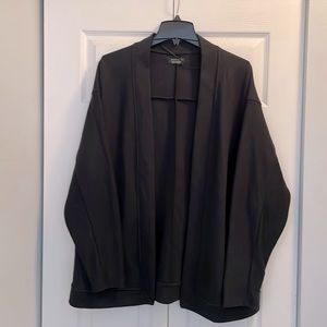 Men’s Zara Cotton Black Sweatshirt Material Blazer Size M